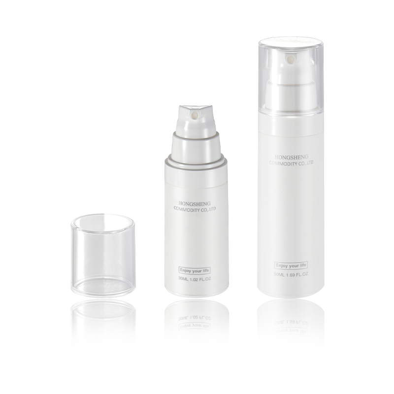 ขวดสุญญากาศกันรั่วขนาด 30 มล. 50 มล. ขวดรีฟิลสำหรับอุปกรณ์อาบน้ำ HS-021B