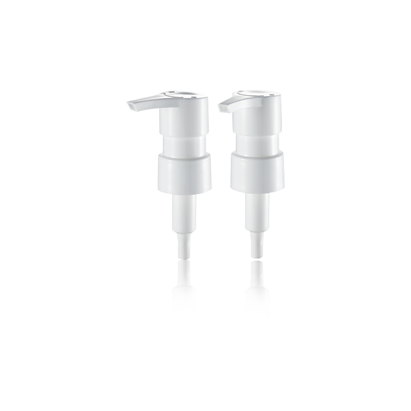 หัวปั๊มเครื่องสำอางใสใส จำหน่ายของเหลว-HY24A-66