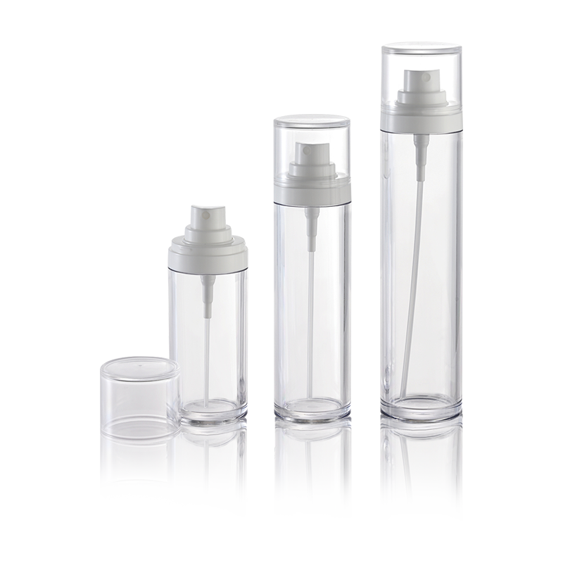 50ML 80ML 100ML ขวด PET / Petg ที่เรียบง่ายและมีสไตล์ Series-HS-P05