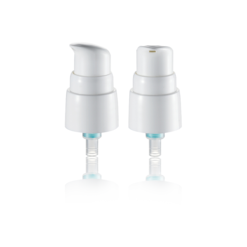 HY20A-09 ปั๊มโลชั่นเครื่องสำอางสีขาว 20/410 24/410 0.25cc สำหรับการดูแลผิว