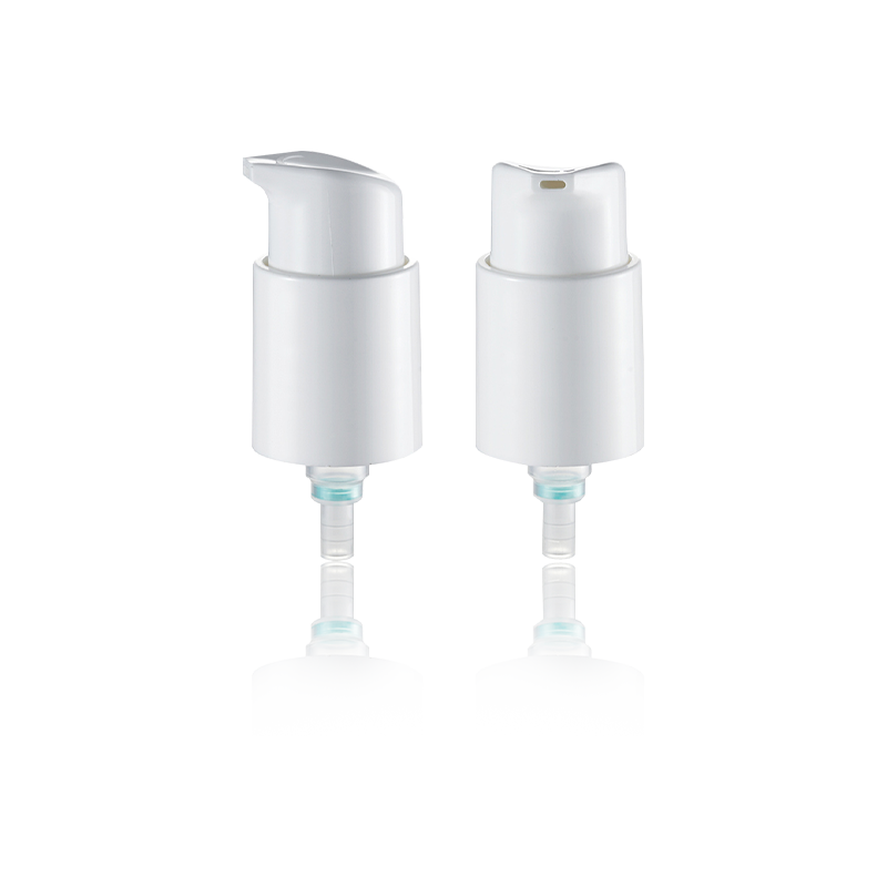 หัวปั๊มเครื่องสำอางเป็นมิตรกับสิ่งแวดล้อมและย่อยสลายได้ Liquid Distributor-HY24A-09