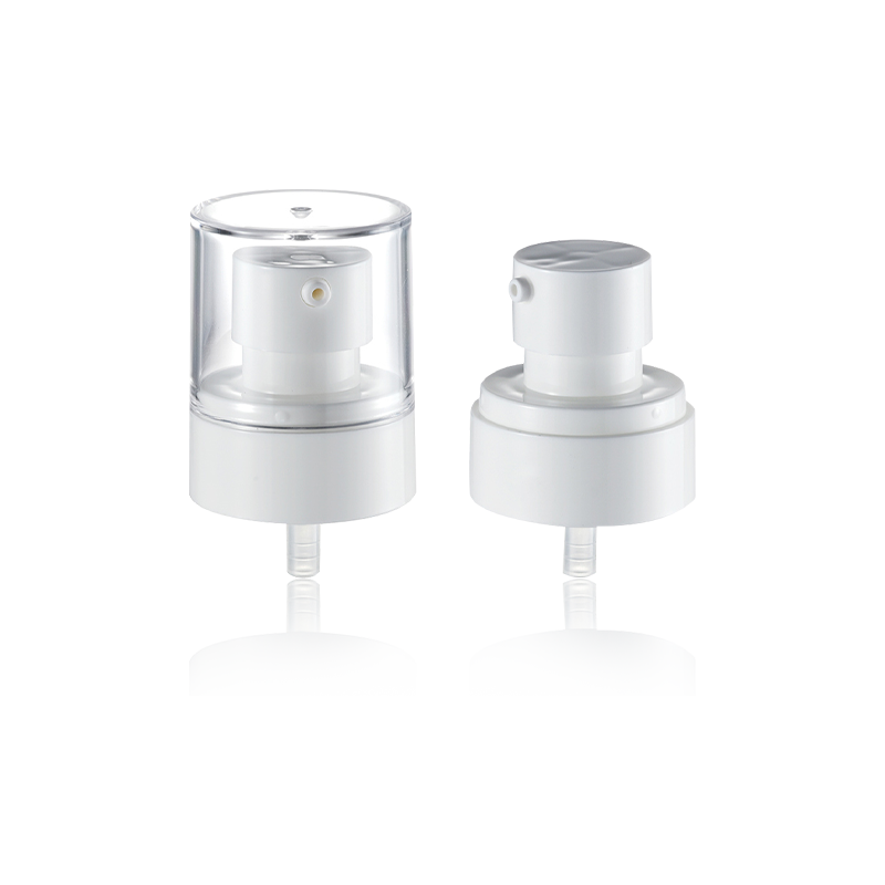 HY24A-34 UPG เครื่องสำอาง pp หรือเป็นโลชั่น/ปั๊มสเปรย์สีขาว 24/410 ครึ่งฝา 0.25cc