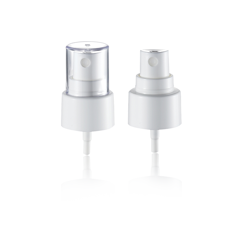 หัวปั๊มเครื่องสำอางดีไซน์เกลียว จำหน่ายของเหลว-HY24B-03